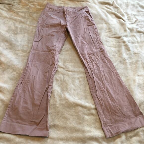 GAP Size 0R Perfect Khaki Brown/Purple Pants - Picture 7 of 9